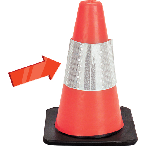 Bande r&eacute;fl&eacute;chissante pour balises de d&eacute;viation Rock Safety Industrial Ltd