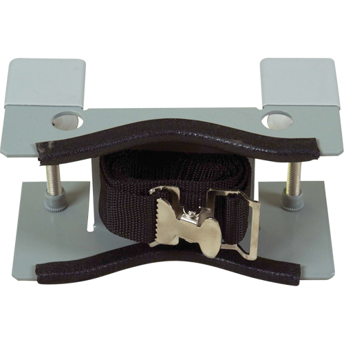 Support d'&eacute;tabli gris pour une bouteille Rock Safety Industrial Ltd