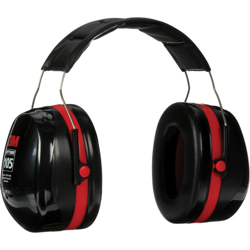 Peltor Optime 105 Series Earmuffs, Headband, 30 NRR dB Rock Safety Industrial Ltd