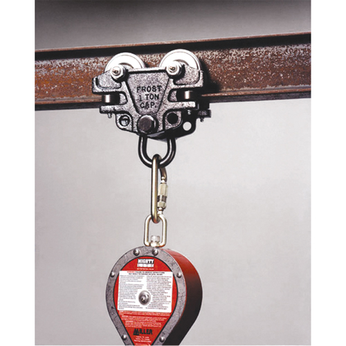 Miller&reg; Anchorage Connector Beam Trolley Adapter Kit, I-Beam, Temporary Use Rock Safety Industrial Ltd