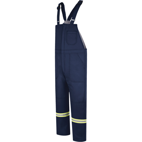 Deluxe Insulated Bib Overalls with Reflective Striping, 3X-Large, Navy Blue Rock Safety Industrial Ltd