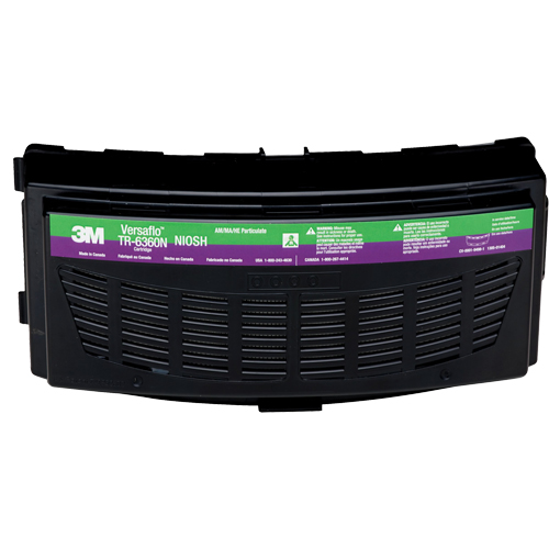 Cartouche pour appareils de protection respiratoire (APR) &agrave; &eacute;puration d'air motoris&eacute; Versaflo, Ammoniac/M&eacute;thylamine, Paquet de 1 Rock Safety Industrial Ltd