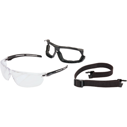 Uvex&reg; Tirade Sealed Safety Glasses, Clear Lens, Anti-Fog, ANSI Z87+/Meets/Exceeds CSA Z94.3 Rock Safety Industrial Ltd