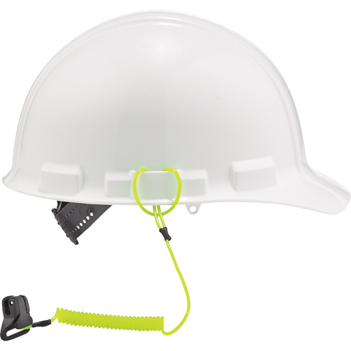 Longe porte-outils Squids 3158 pour casque de s&eacute;curit&eacute;, Spirale, Pince/boucle Rock Safety Industrial Ltd