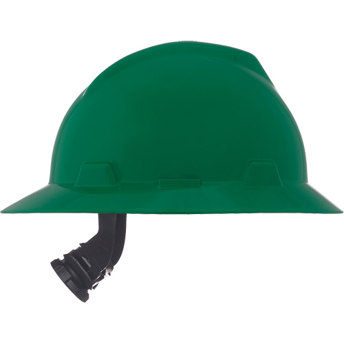 Casques de s&eacute;curit&eacute; &agrave; bordure compl&egrave;te V-Gard, R&eacute;pond aux normes CSA type 1, Suspension Rochet, Non ventil&eacute; Rock Safety Industrial Ltd