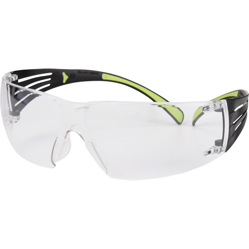Lunettes de s&eacute;curit&eacute; SecureFit s&eacute;rie 400, Lentille Transparent, Antibu&eacute;e/Anti-&eacute;gratignures, ANSI Z87+/R&eacute;pond ou surpasse la norme CSA Z94.3 Rock Safety Industrial Ltd