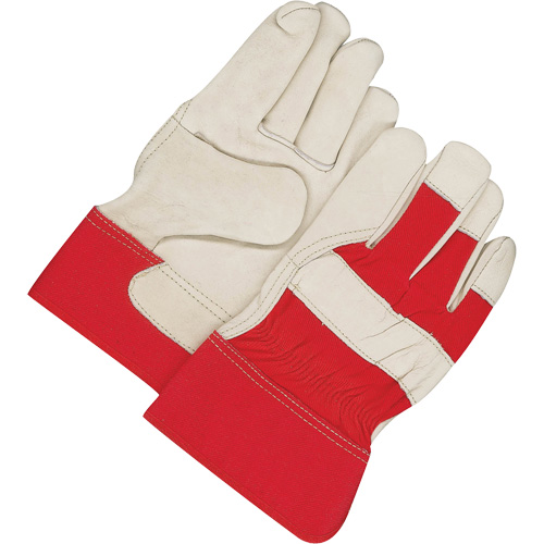 Gants d'ajusteur classiques, T-Grand, Paume en Cuir fleur de vache, Doublure en Molleton Rock Safety Industrial Ltd