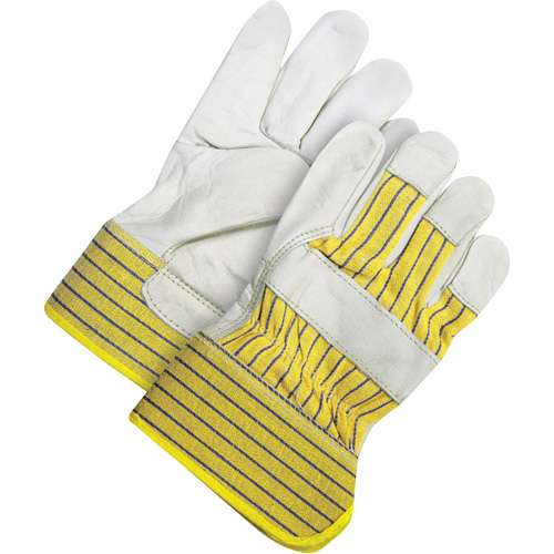 Gants d'ajusteur classiques, Taille unique, Paume en Cuir fleur de vache, Doublure en Molleton Rock Safety Industrial Ltd