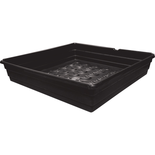 Planchers pour barils, 30,5" lo x 29,5" la x 6" h, Cap. de d&eacute;versement 17 gal. US Rock Safety Industrial Ltd