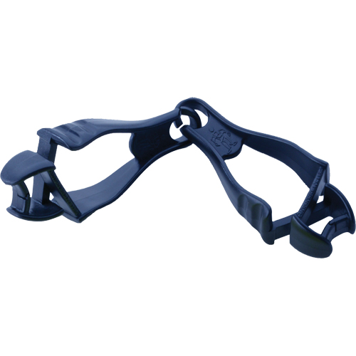 Squids&reg; 3400 Metal Detectable Glove Clip Holder with Dual Clips Rock Safety Industrial Ltd