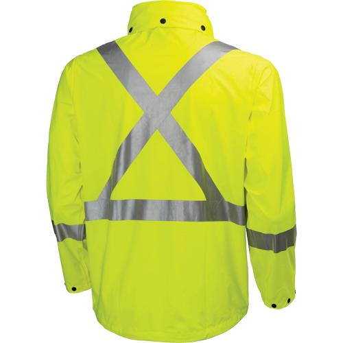 Veste imperm&eacute;able Narvik , Polyester, Jaune lime haute visibilit&eacute;, Petit Rock Safety Industrial Ltd