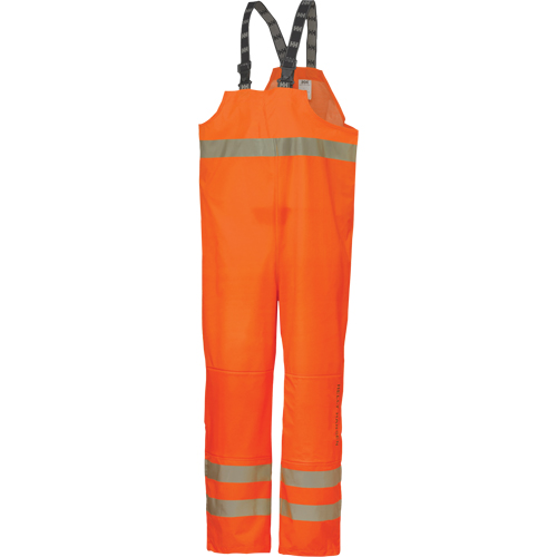 Pantalon &agrave; bavette imperm&eacute;able Narvik, Polyester, Petit, Orange haute visibilit&eacute; Rock Safety Industrial Ltd