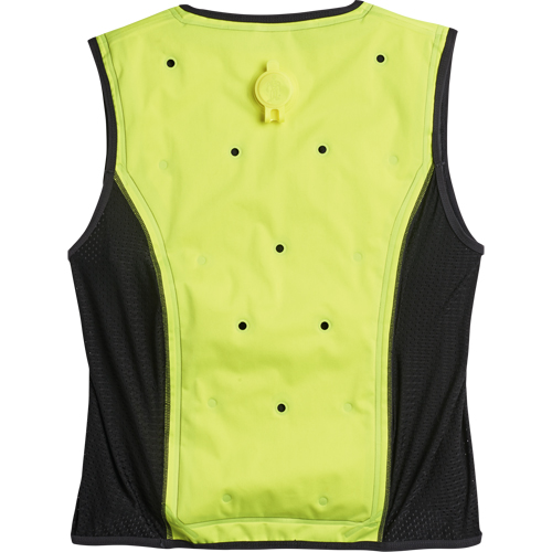 Vestes refroidissantes &agrave; &eacute;vaporation s&egrave;che Chill-Its 6685, Moyen, Jaune lime haute visibilit&eacute; Rock Safety Industrial Ltd