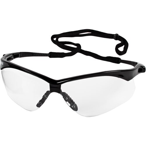 Lunettes de s&eacute;curit&eacute; Nemesis de Kleenguard, Lentille Transparent, Antibu&eacute;e, ANSI Z87+/R&eacute;pond ou surpasse la norme CSA Z94.3 Rock Safety Industrial Ltd