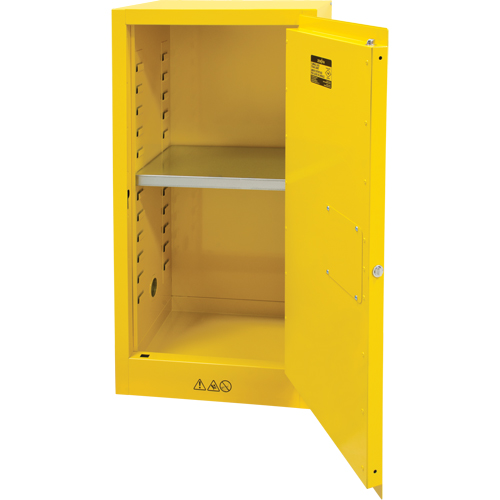 Armoire pour produits inflammables, 16 gal., 1 Porte(s), 23" La x 44" h x 18" p Rock Safety Industrial Ltd