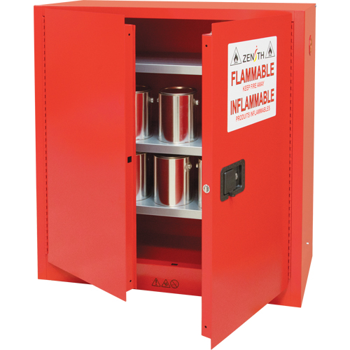 Paint/Ink Cabinet, 45 gal., 3 Shelves Rock Safety Industrial Ltd