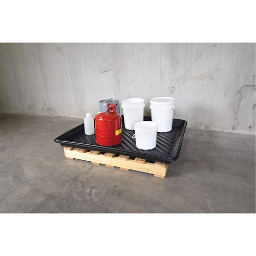 Ultra-Utility Trays&reg;, 36" L x 36" W x 4.75" H, 27 US gal. Spill Capacity Rock Safety Industrial Ltd