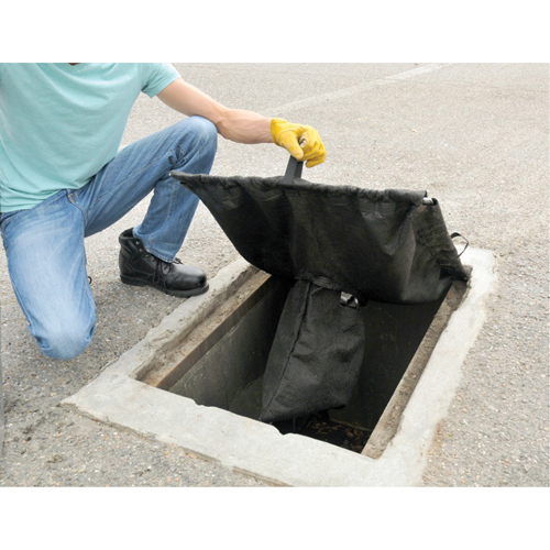 Tissu filtrant de rechange, Huile & s&eacute;diments, 20" lo x 32" la Rock Safety Industrial Ltd