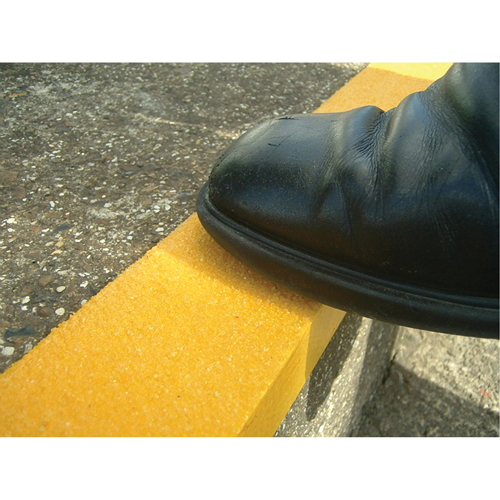 Safestep&reg; Anti-Slip Step Edge, 2.75" W x 32" L, Yellow Rock Safety Industrial Ltd