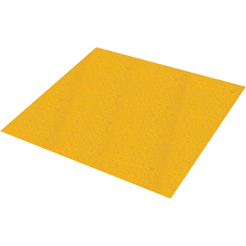 Plaque antid&eacute;rapante Safestep, 47" la x 47" lo, Jaune Rock Safety Industrial Ltd