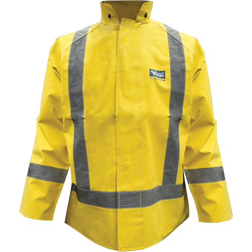 Veste de mineur Miner 49er, N&eacute;opr&egrave;ne, 2T-Grand, Vert lime Rock Safety Industrial Ltd