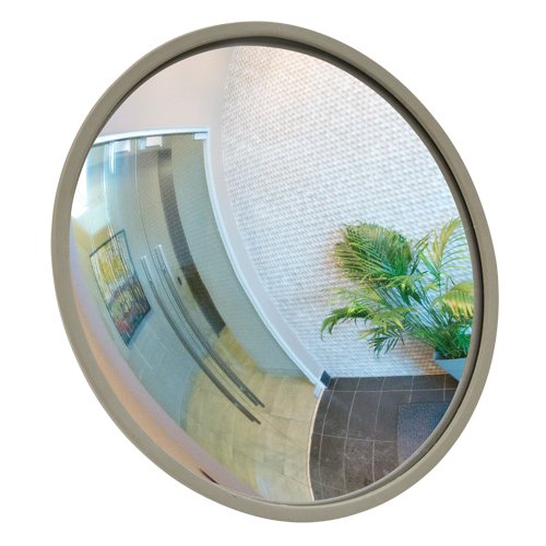 Convex Mirror with Bracket, Indoor/Outdoor, 12" Diameter Rock Safety Industrial Ltd