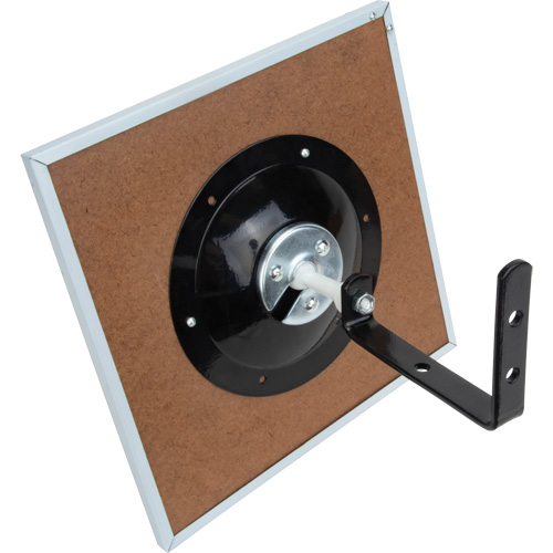 Miroir plat, 12" ha x 12" la, Encadr&eacute; Rock Safety Industrial Ltd