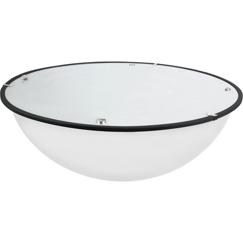 Miroir en d&ocirc;me 360°, D&ocirc;me complet, Dessus ferm&eacute;, Diam&egrave;tre 26" Rock Safety Industrial Ltd