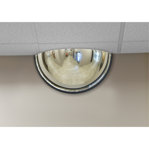180° Dome Mirror, Half Dome, Closed Top, 18" Diameter Rock Safety Industrial Ltd