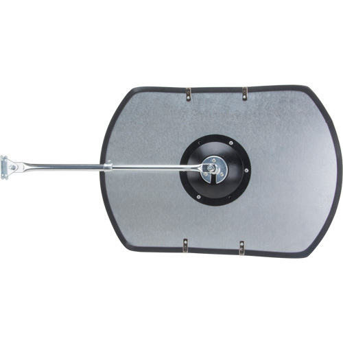 Miroir convexe rectangulaire/rond avec bras t&eacute;lescopique, 12" h x 18" la, Int&eacute;rieur/Ext&eacute;rieur Rock Safety Industrial Ltd