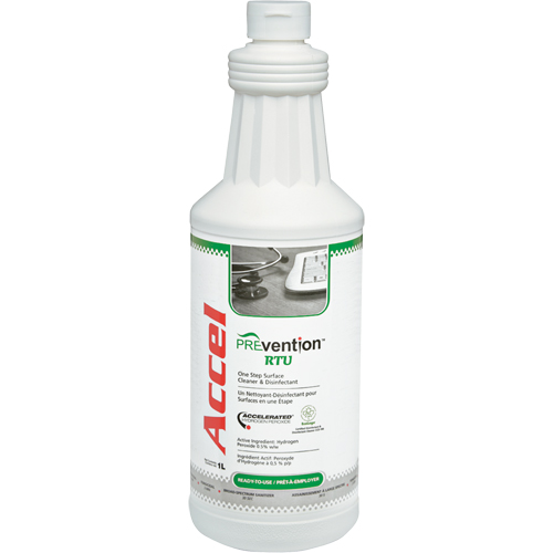 Peroxyde d'hydrog&egrave;ne PREVention Accel, Serviette, Antiseptique Rock Safety Industrial Ltd
