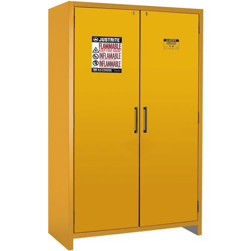 Armoire d'entreposage 90 minutes s&eacute;curitaire et conforme &agrave; la norme EN, 45 gal., 2 Porte(s), 46,97" La x 76,89" h x 24,21" p Rock Safety Industrial Ltd