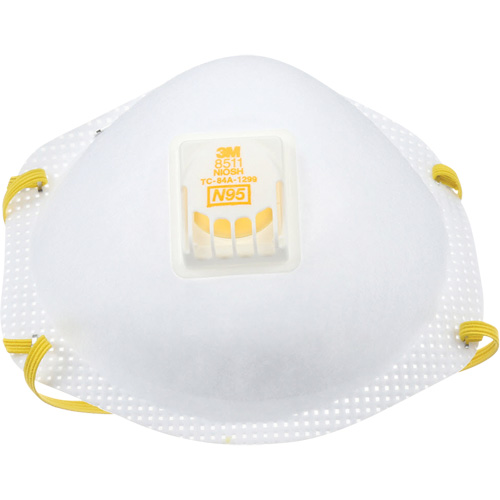 Respirateur contre les particules 8511, N95, Certifi&eacute; NIOSH Rock Safety Industrial Ltd
