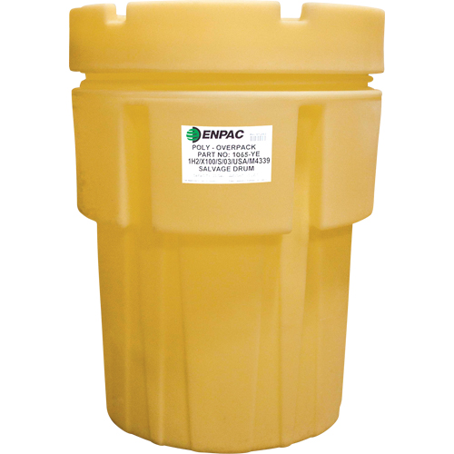 Barils de r&eacute;cup&eacute;ration Poly-Overpack 65, 65 gal. US, Stationnaire Rock Safety Industrial Ltd