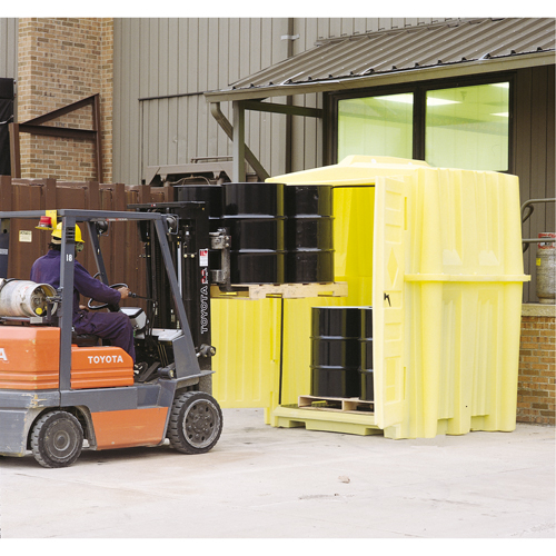 Job Hut, 90" lo x 61,5" la x 94" h, Capacit&eacute; de charge 8000 lb Rock Safety Industrial Ltd