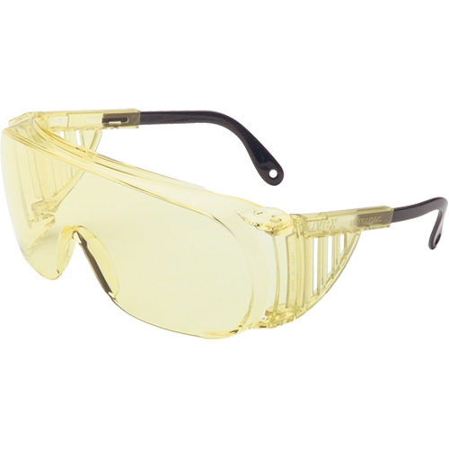 Lunettes de s&eacute;curit&eacute; antibu&eacute;es Uvex Ultraspec 2000 Uvextreme, Lentille Ambr&eacute;e, Antibu&eacute;e/Anti-&eacute;gratignures, ANSI Z87+/R&eacute;pond ou surpasse la norme CSA Z94.3 Rock Safety Industrial Ltd