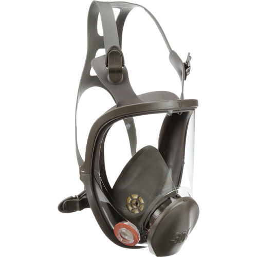 Respirateur r&eacute;utilisable &agrave; masque complet s&eacute;rie 6000, &eacute;lastom&egrave;re/Silicone/Thermoplastique, Moyen Rock Safety Industrial Ltd