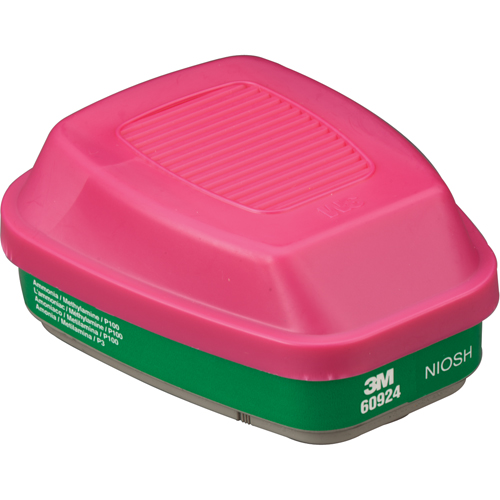 6000 Series Respirator Cartridges, Gas/Vapour Cartridge, Ammonia/Methylamine Rock Safety Industrial Ltd