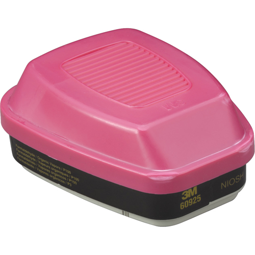 6000 Series Respirator Cartridges, Gas/Vapour Cartridge, Formaldehyde/P100 Rock Safety Industrial Ltd