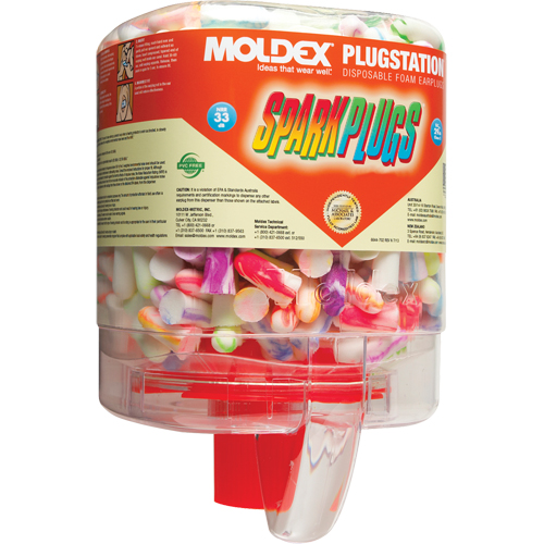 SparkPlugs&reg; Plugstation&reg; Earplugs Dispenser Rock Safety Industrial Ltd