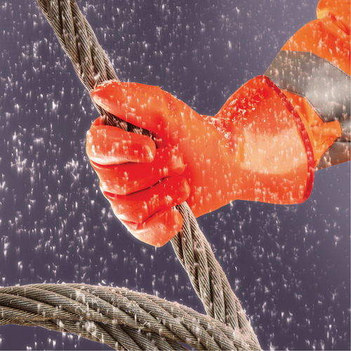 Gants Polar Grip 23-700, 9/Grand, R&ecirc;vetement PVC, Enveloppe en Nylon Rock Safety Industrial Ltd