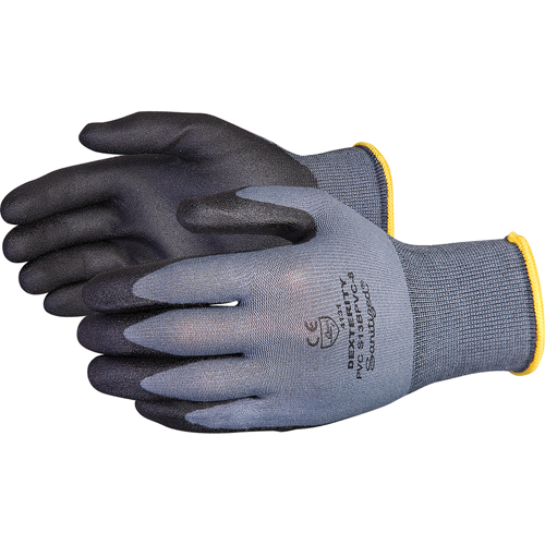 Gants enduits Dexterity, 9/Grand, R&ecirc;vetement PVC, Calibre 13, Enveloppe en Nylon Rock Safety Industrial Ltd