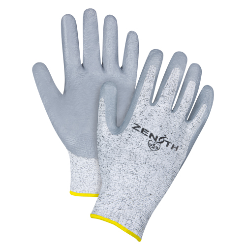 Seamless Stretch Cut-Resistant Gloves, Size 2X-Large/11, 13 Gauge, Nitrile Coated, HPPE Shell, ANSI/ISEA 105 Level 2/EN 388 Level 3 Rock Safety Industrial Ltd