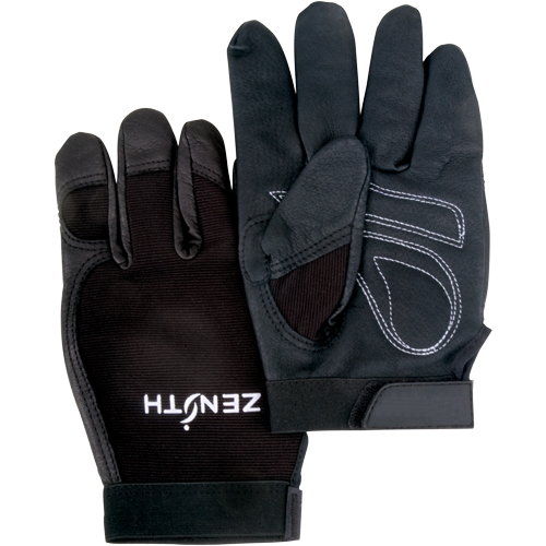 Gants pour m&eacute;canicien ZM300, Paume Cuir fleur de vache, Taille Moyen Rock Safety Industrial Ltd