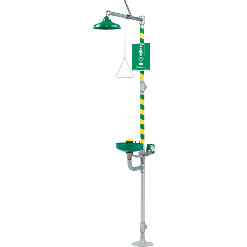 Combinaisons de douche oculaire/faciale & douche d'urgence, Socle Rock Safety Industrial Ltd