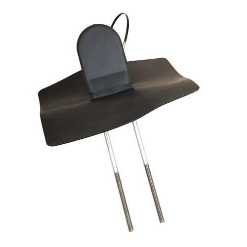 Ancrage permanent pour toiture avec solin et couverture DBI-SALA, Boulonn&eacute;, Usage Permanent Rock Safety Industrial Ltd