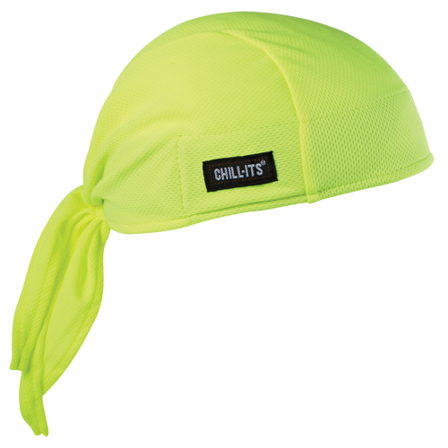 Coiffes de refroidissement Chill-Its 6615, Jaune lime haute visibilit&eacute; Rock Safety Industrial Ltd