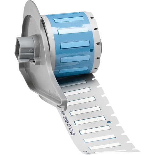 Manchons pour marquage de fil PermaSleeves, Polyol&eacute;fine, 1,02" lo x 0,44" h, Blanc Rock Safety Industrial Ltd