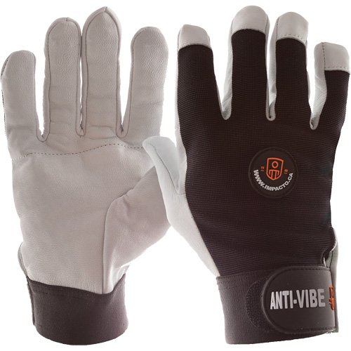 Gants antivibrations Air Glove, Taille Moyen, Paume Cuir perl&eacute; Rock Safety Industrial Ltd