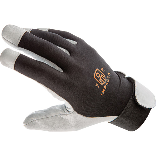 Gants antivibrations Air Glove, Taille Moyen, Paume Cuir perl&eacute; Rock Safety Industrial Ltd
